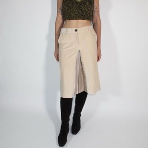 Vintage Dolce & Gabbana Corduroy Culotte style shorts